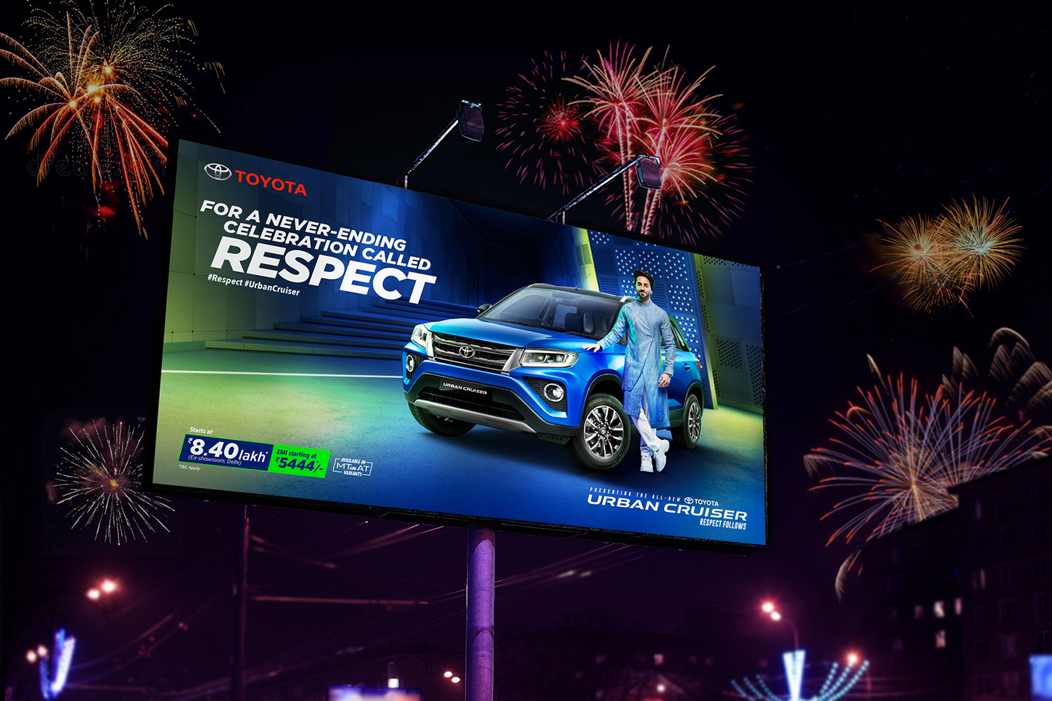Festive ad