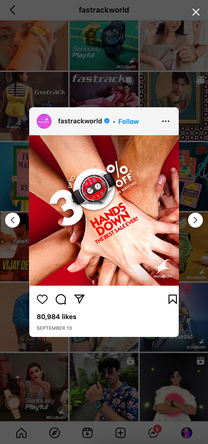 Social Media Creative: 30% off, Hands down the best sale ever