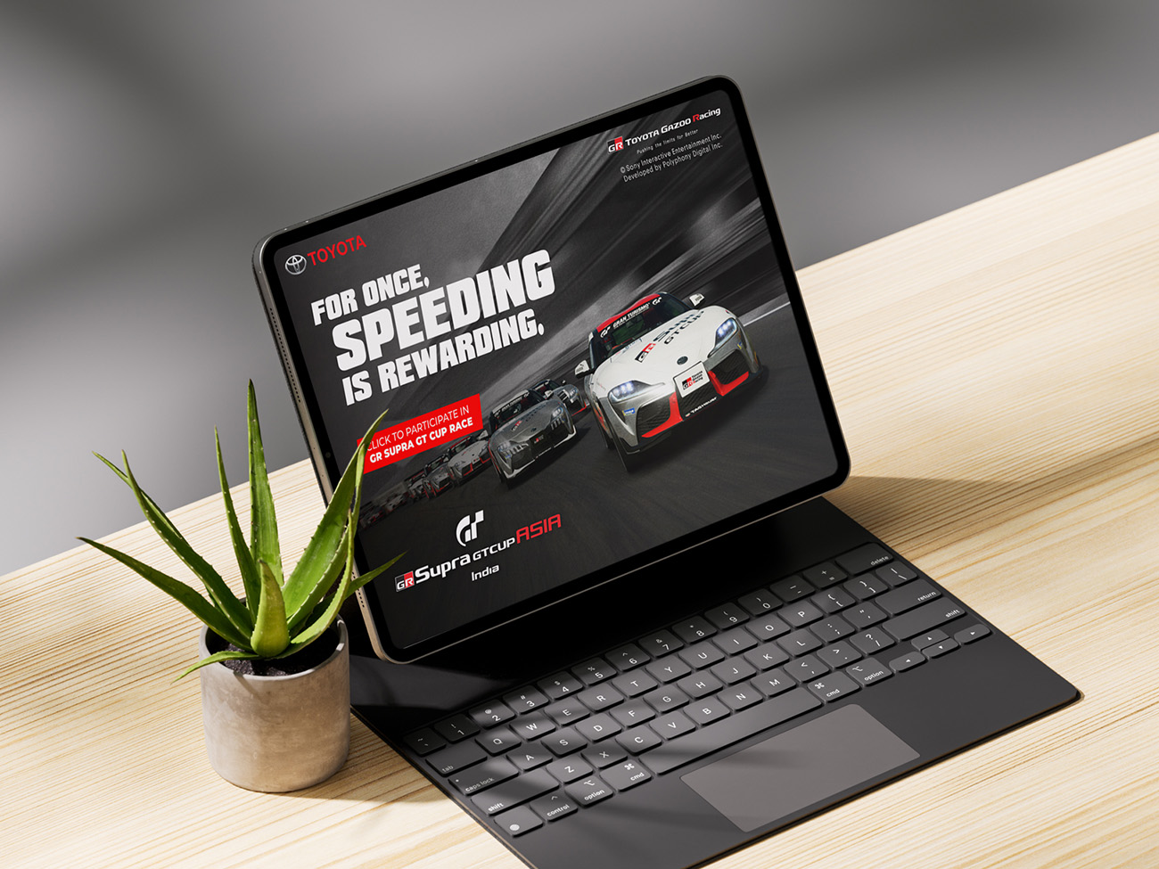 Ad mockup