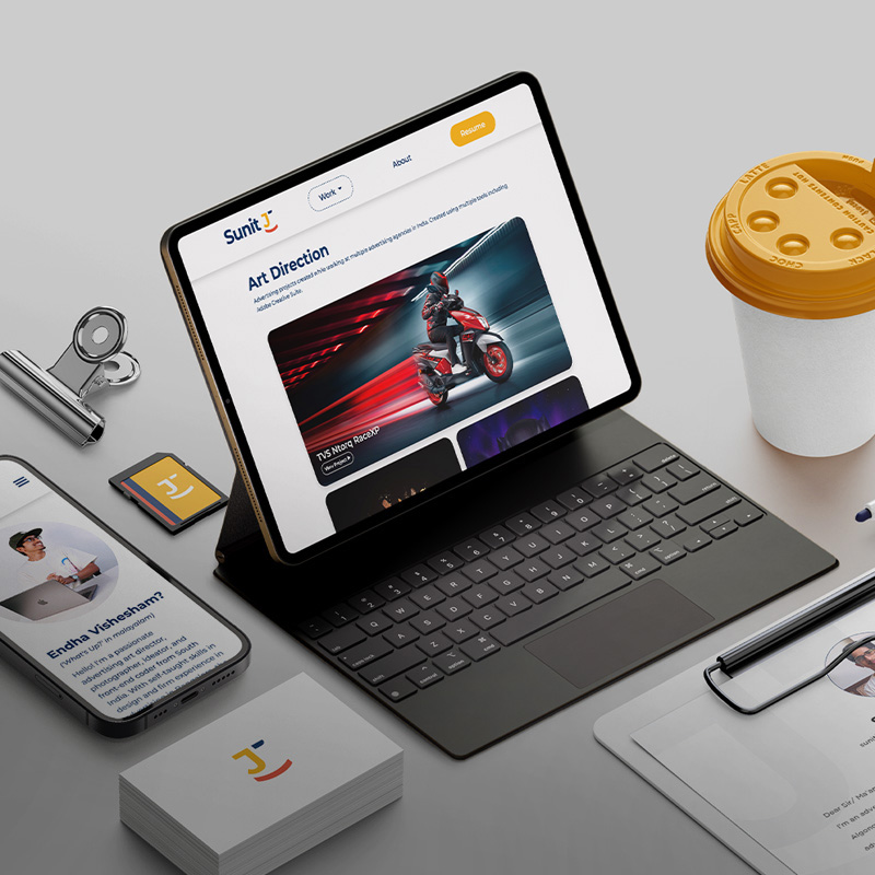 Portfolio Website Project Thumbnail