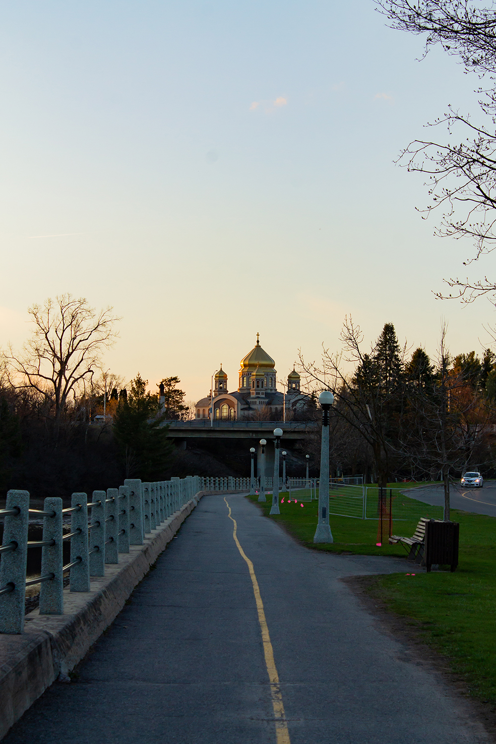 Pathway leading to a Church