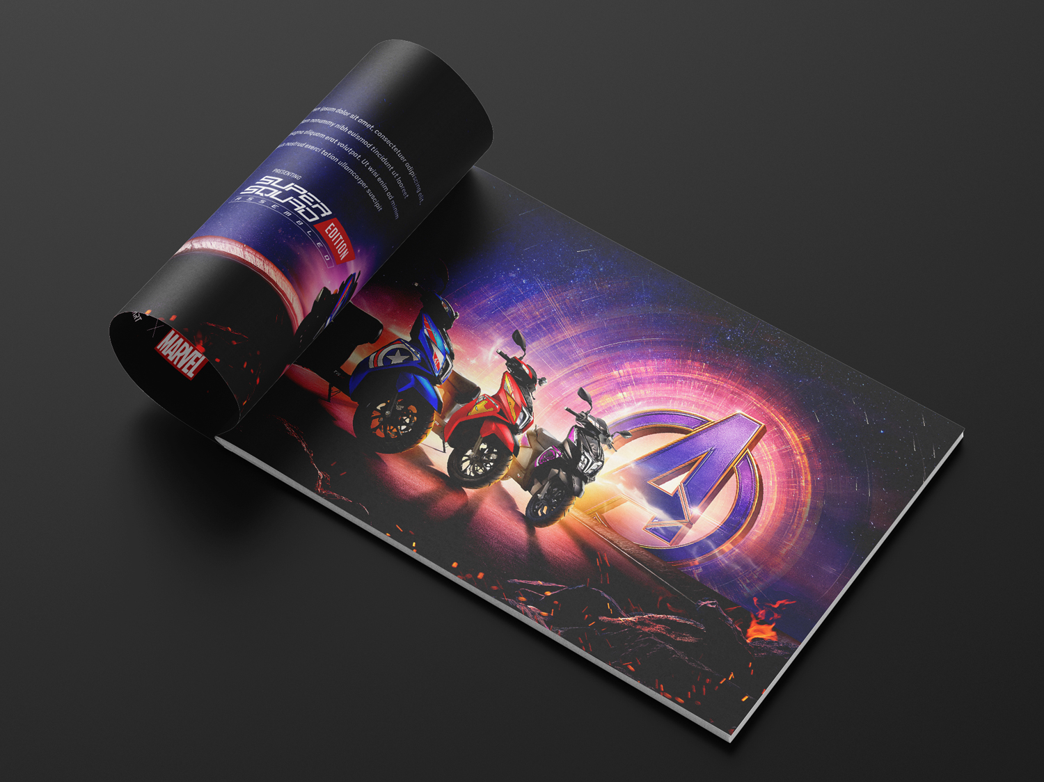 Brochure mockup